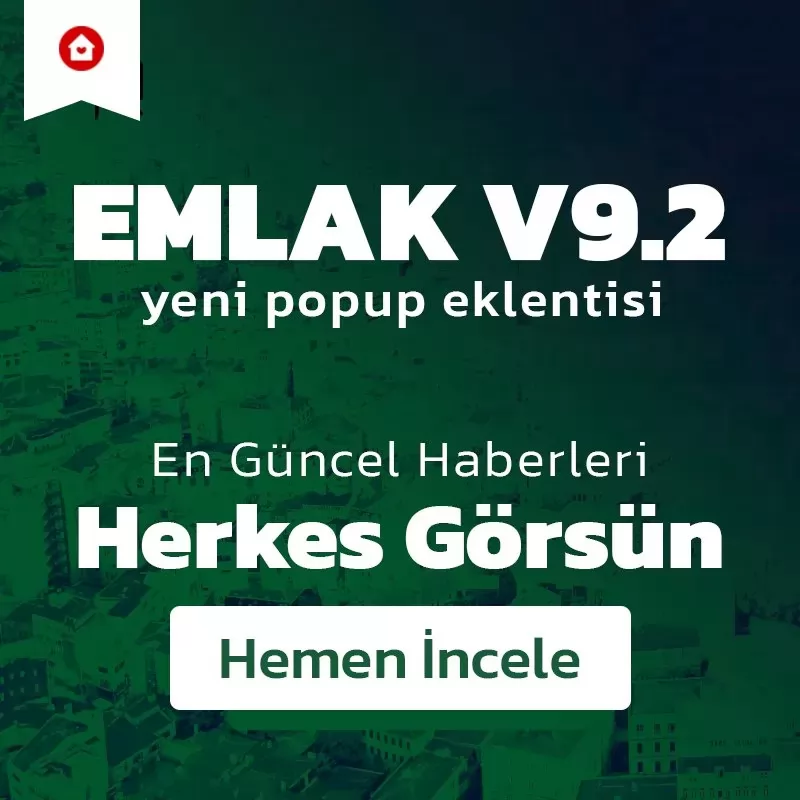 EMLAK V9.2.5 POPUP MODÜLÜ